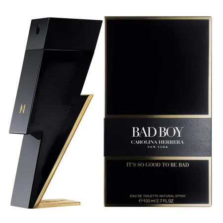 Perfume Masculino Bad Boy Carolina Herrera Eau de Toilette 100ml - Imagem 2