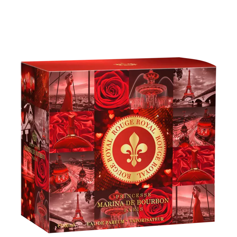 Perfume Rouge Royal Marina de Bourbon Eau de Parfum 100ml - Imagem 3