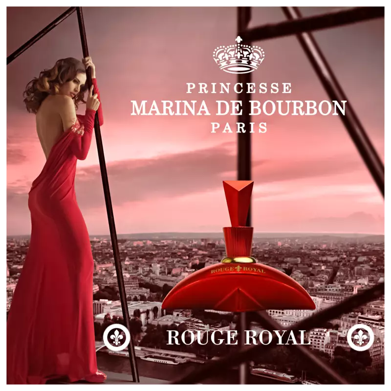 Perfume Rouge Royal Marina de Bourbon Eau de Parfum 100ml - Imagem 4