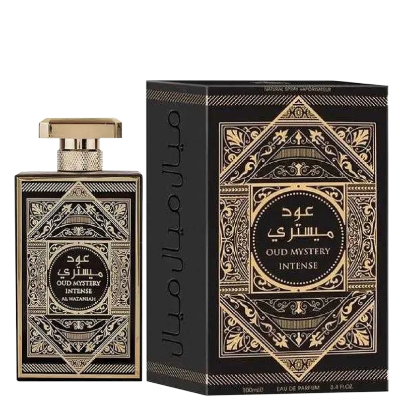 Perfume Masculino Oud Mystery Intense Al Wataniah  EDP 100 ML - Imagem 2