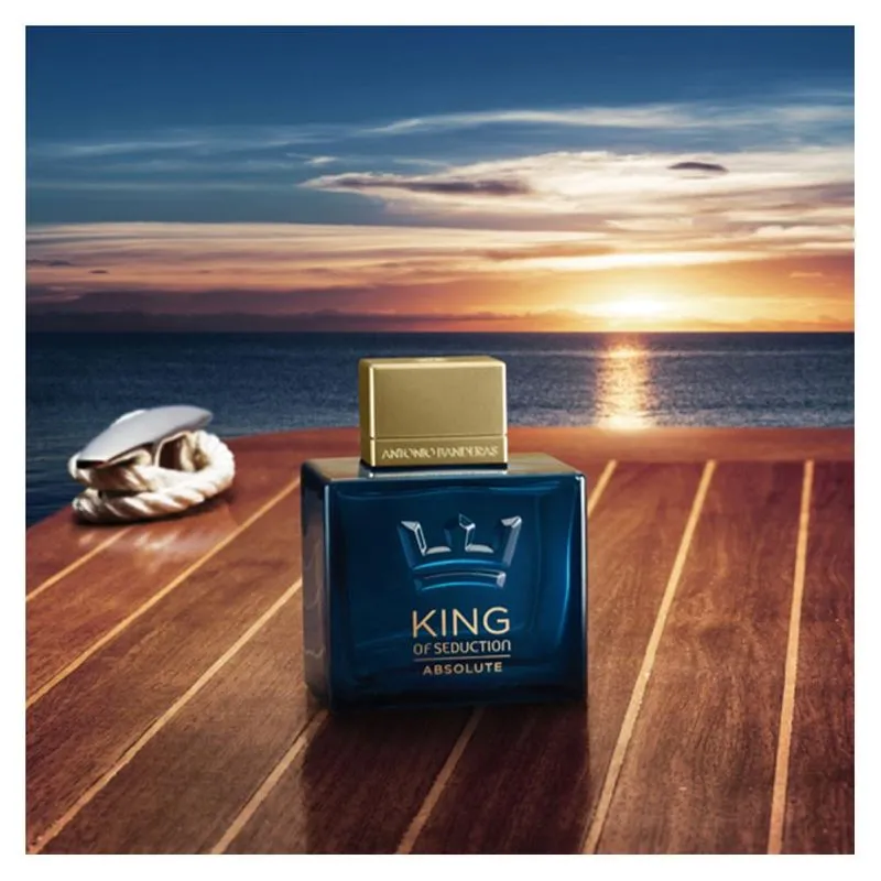 Perfume Masculino King of Seduction absolute Antônio Banderas 100ml - Imagem 4