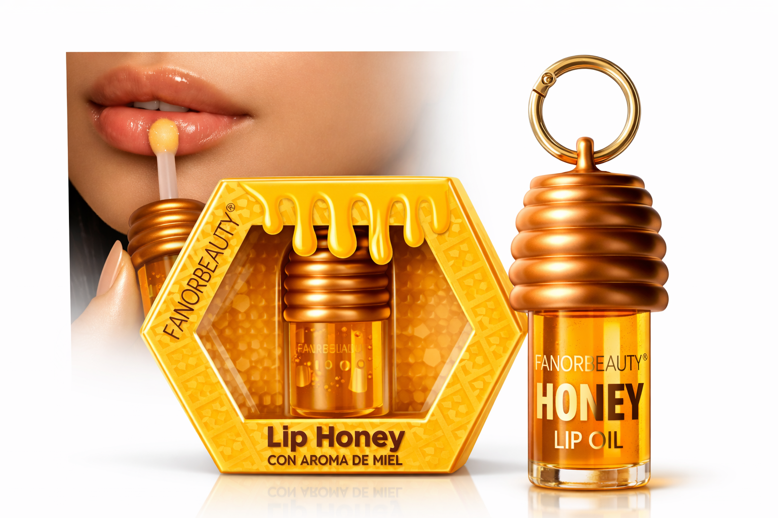 Gloss Honey Chaveiro