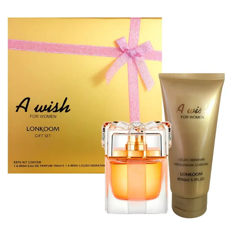 Kit Perfume Á wish 100ml + Loção hidratante 150ml