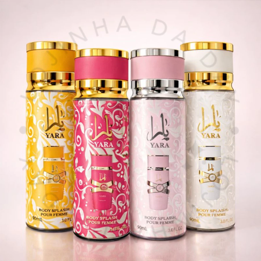 O Kit Yara Fragrance Mist com 4 Essências foi pensado para mulheres que gostam de se sentir perfumadas, delicadas e marcantes em todos os momentos. - Imagem 2