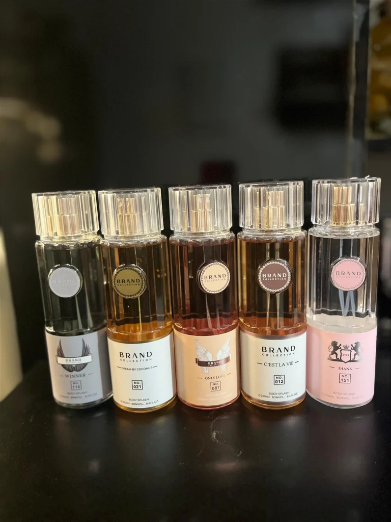 Kit com 10 Body Splash Brando Collection 250ml